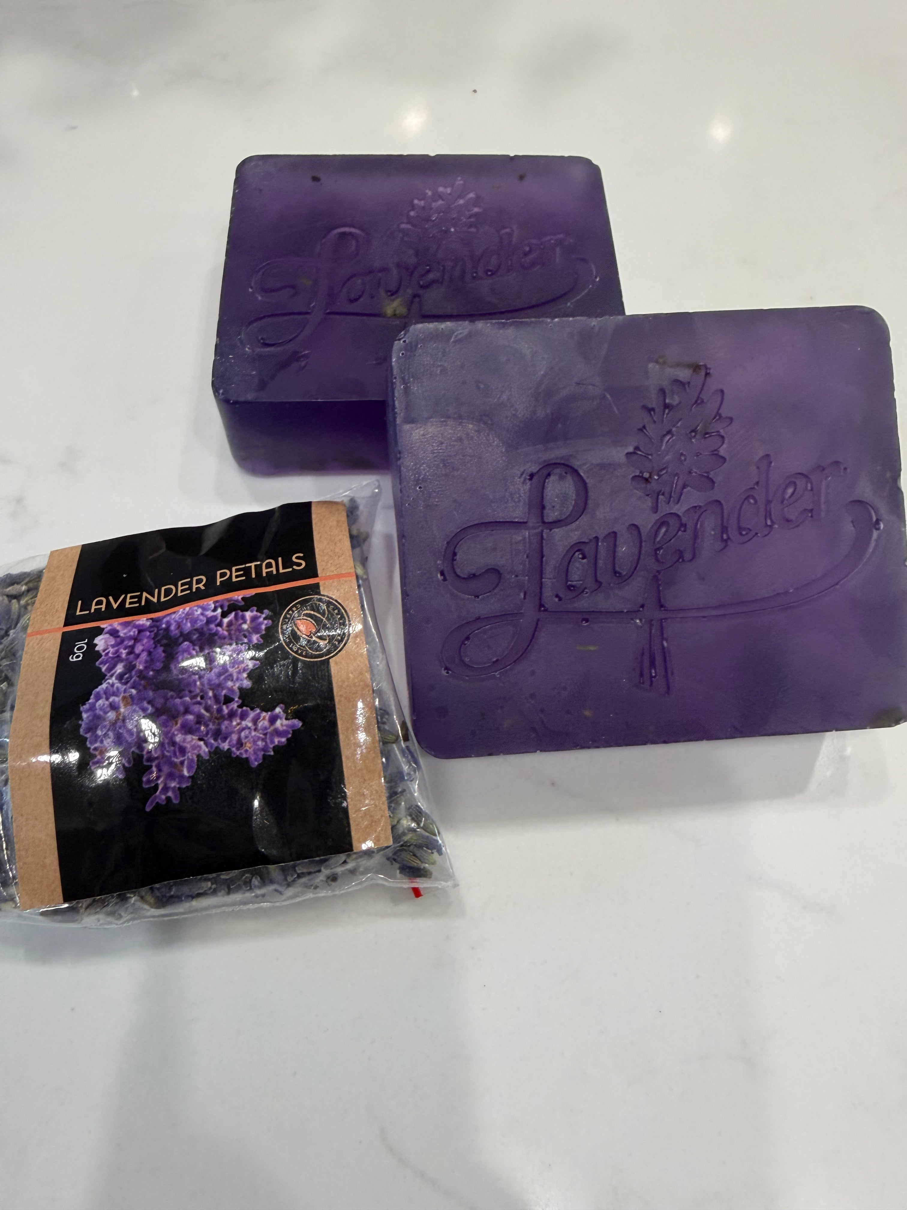 Lavender handmade soap